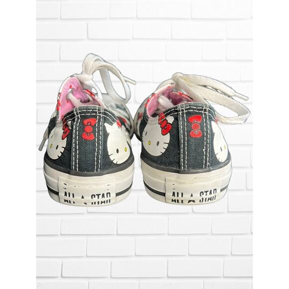 Converse Chuck Taylor All Star OX x Hello Kitty Black 2018 Women's 6 - Picture 11 of 14